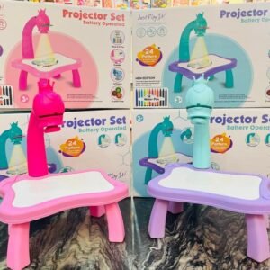 Battery Operated Projector Drawing Set for Kids (3+ Years) ✨ - Pink - Main Product Image