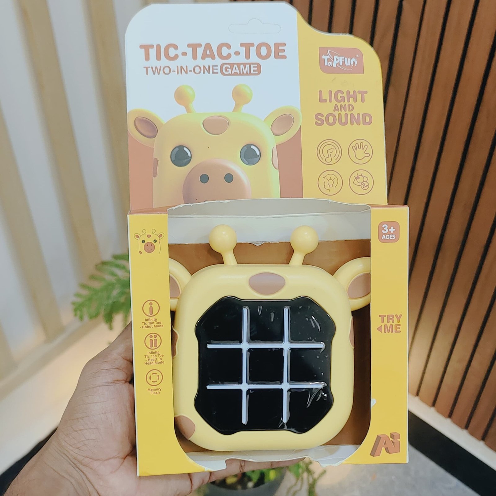 Tic Tac Toe Portable Digital Game Console - Main Product Image