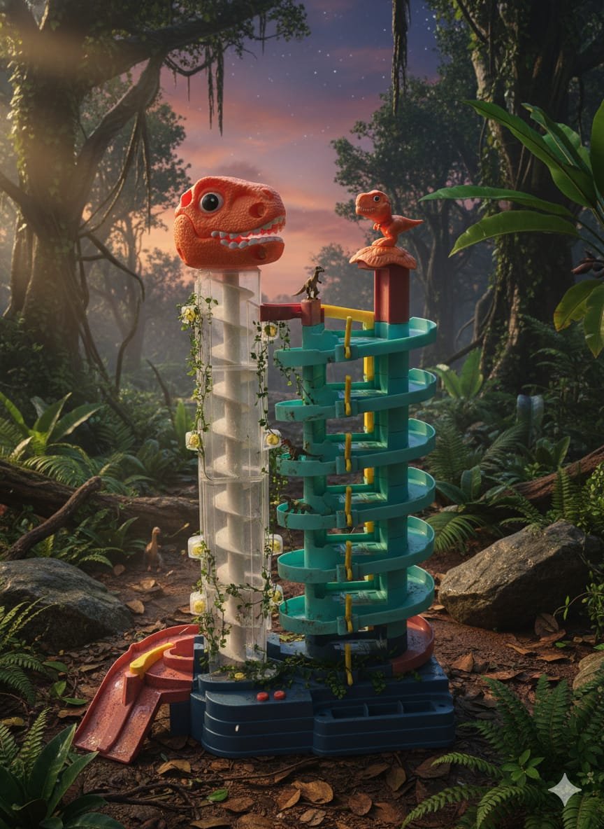 Track Parking Dinosaur Toy - Product Image 2
